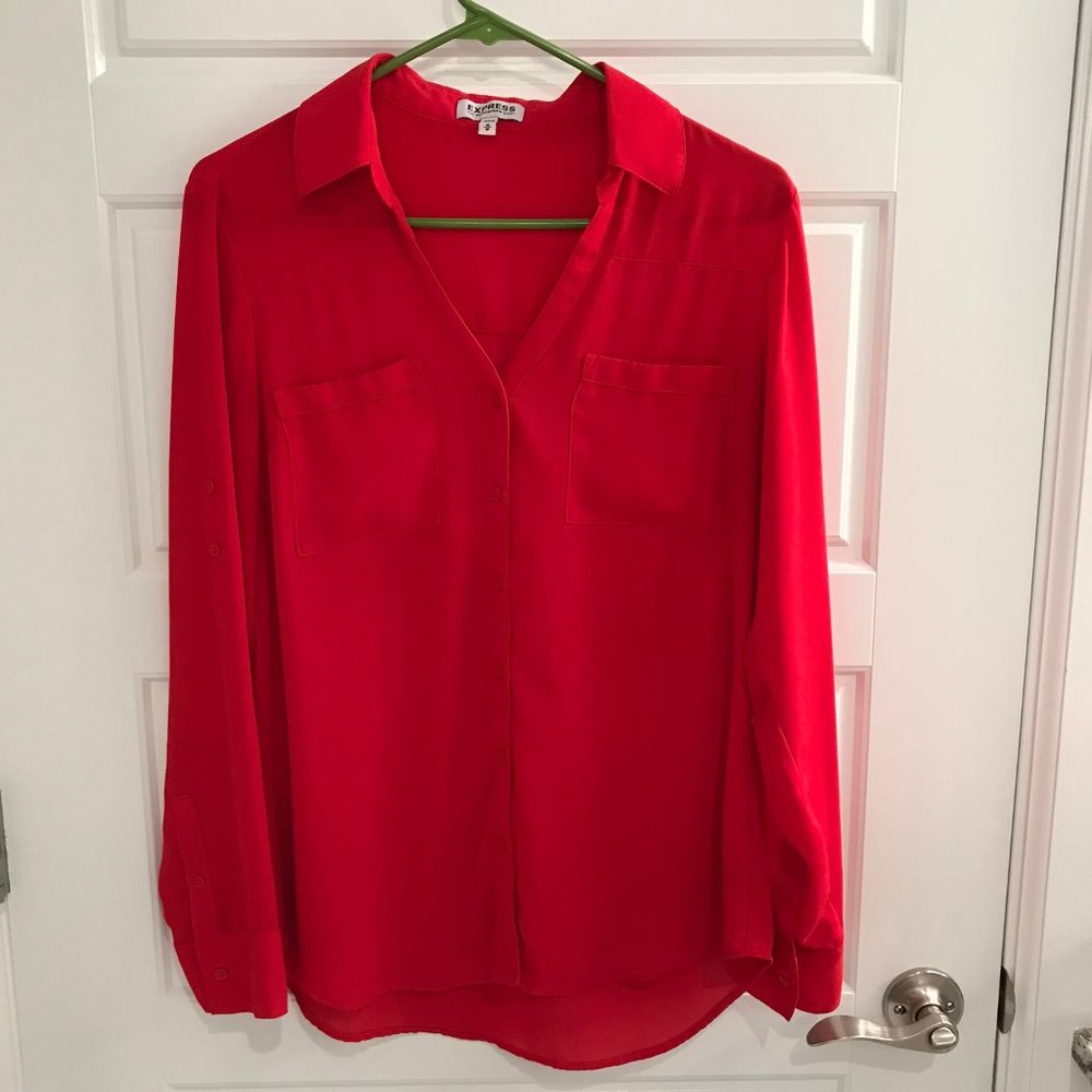 Express Red Portofino Shirt